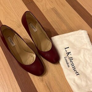 L.K Bennett Red Heels